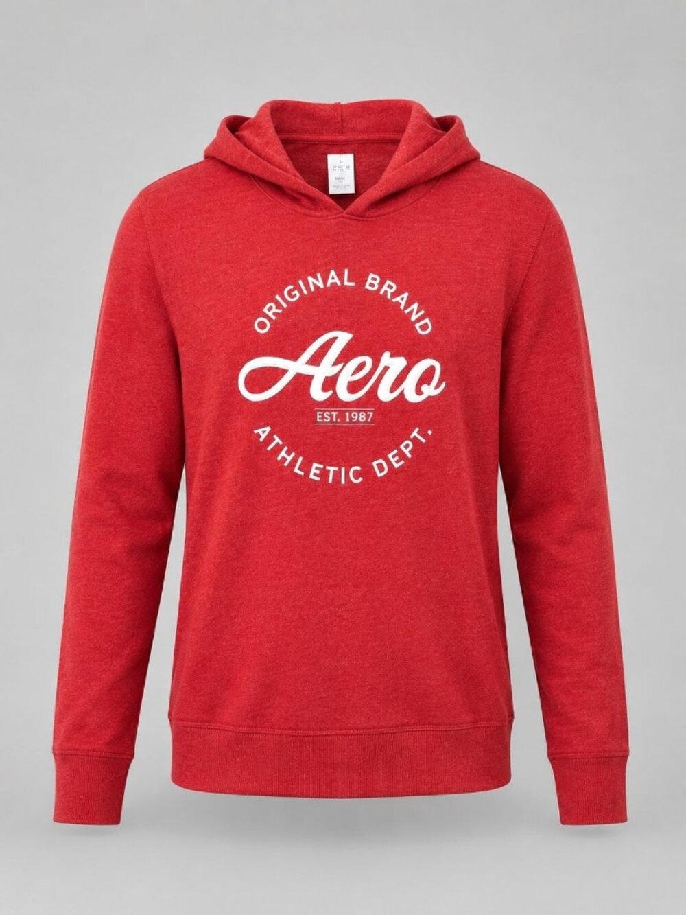 Aeropostale Womens Medium Sweatshirt Red Original Brand Athletic Dept Hoodie